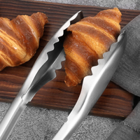 Pince de cuisson extra longue pour barbecue extérieur, 18 pouces, avec poignée en silicone, robuste, en acier inoxydable, pour cuisine et barbecue