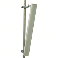 Antenne cellulaire directionnelle sectorielle à gain élevé 2300~2700 MHz 18 dBi 5G NR 4G LTE pour station de base extérieure