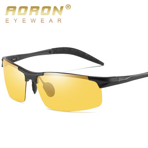 Nuevas Gafas de Sol Deportivas Polarizadas de Aluminio y Magnesio <span class=keywords><strong>para</strong></span> <span class=keywords><strong>Hombre</strong></span>, con Cambio de Color, Visión Nocturna, <span class=keywords><strong>para</strong></span> <span class=keywords><strong>Ciclismo</strong></span> y Conducción - Product Image 6
