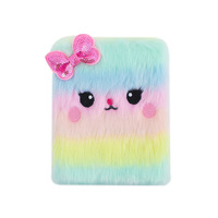 Cuaderno de Peluche con Diseño de Gato de Dibujos Animados, Pequeño y Lindo, para Niños, Nuevo de Fábrica, Venta al por Mayor, Personalizable
