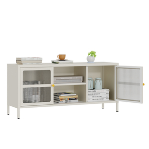 Hiện Đại Trắng TV đứng bảng có thể gập lại kim loại phòng khách lưu trữ Tủ Bán Buôn Đồ nội thất nhà nightstand & sideboard - Product Image 4