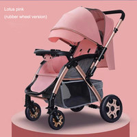 Poussette pour bébé pliable et portable JXB à prix avantageux, en Oxford, pour poupée