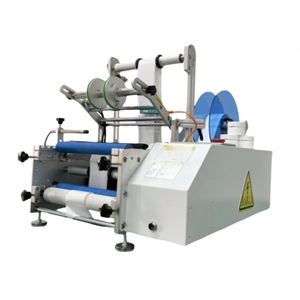 Máquina Etiquetadora Semiautomática de Escritorio Pequeña para Botellas y Cilindros Redondos de Vidrio y Plástico, Modo Manual Incluido - Product Image 4
