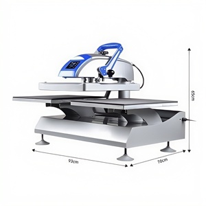 Verbesserte 40x50 16x20 Doppelstation <span class=keywords><strong>Shuttle</strong></span> Manuelle Transferpresse für Heimdruck - Product Image 4