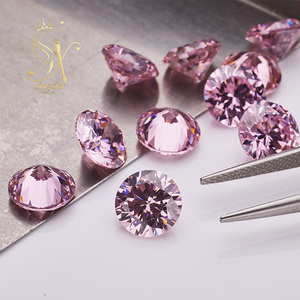 Venta Caliente: 500 Piezas/Paquete de Circonita Cúbica Sintética de Color Rosa Melee de 5A con Tratamiento Térmico, Circonita Cúbica Suelta - Product Image 2