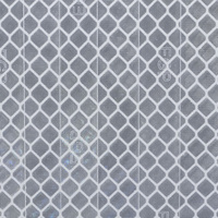 Rouleaux de matériau réfléchissant prismatique en PET, feuille réfléchissante imprimable en PVC éco-solvant pour la signalisation routière