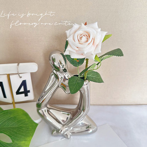 Usine de fleurs artificielles Meiyu Craft, roses en soie, haute simulation, décorations de mariage, accessoires pour la Saint-Valentin, bouquets - Product Image 3