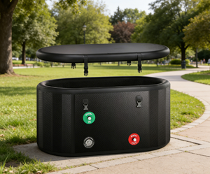 Oferta Especial: Bañera de Hielo Portátil Inflable Ovalada para Recuperación, con Enfriador y Filtro, para Exteriores - Product Image 1