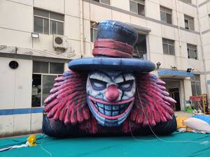 Modelo Inflável Gigante de Palhaço Diabo Personalizado e Único para Exibição em Eventos ao Ar Livre - Product Image 2