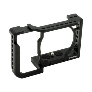Jaula para cámara Poyinco para Sony A6500 A6400 A6300, accesorio portátil de aleación de aluminio para fotografía y vídeo - Product Image 1