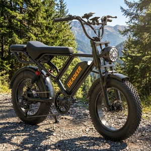 Bicicleta Eléctrica con Batería de Litio de 48V 20Ah, Neumáticos Gruesos 20x4.0, 250W 750W, Estilo Moped, para Desplazamientos Urbanos, Disponible en Almacén Europeo - Product Image 1