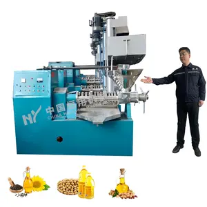Efficient soybean oil making machine line/sunflower oil pressers/palm groundnut oil pressing machine