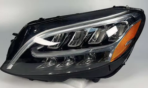 WELIFTRICH Phares avant de voiture LHD Version USA pour Mercedes-Benz Classe C W205 2019-2021 OEM 2059066004 2059066104 - Product Image 4