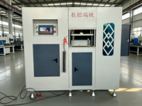 Machine de fraisage à extrémité CNC 3 axes haute efficacité pour cadres de fenêtres en aluminium