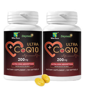 זוכה בויטמינים ותוספי העיר coq10 100 מ ג softgels נוגד חמצון עבור בריאות הלב קואנזים q10 כמוסת - Product Image 1
