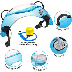 كيس ماء مائي محمول قابل للتعديل شائع للتدريب على الطاقة من كلوريد البولي فينيل ، رفع وزن الماء - Product Image 3