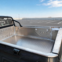 Plaque de protection universelle pour hayon de pick-up, en tôle galvanisée et en acier inoxydable, protection du plancher du caisson