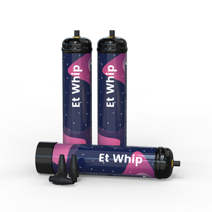 Bouteilles de gaz CO2 pour crème fouettée, qualité 5N (99,999%), 640g, en stock UE/US, OEM - Product Image 5