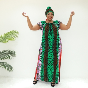 Abito muslimah boubou de cuisine Love Sahara KT01-607FY Tanzania abbigliamento boubou - Product Image 1