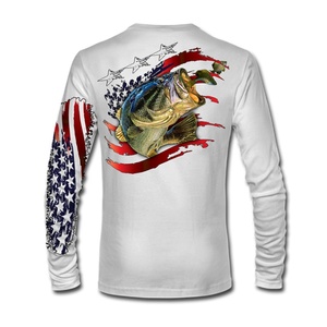 Camiseta de Pesca de Manga Larga, Transpirable, de Secado Rápido, Desodorante, con Sensación de Frescura, Ropa de Pesca al por Mayor - Product Image 6