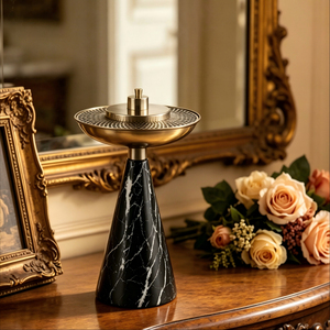 High Quality Religious Eco-Friendly Metal Bakhoor <b>Incense</b> <b>Cone</b> Burner with Elegant Design Home Fragrance Wholesale Best Price - Product Image 6