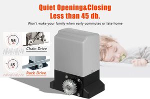 Nhiệm vụ nặng nề cổng mở cho động cơ portail battant AC tự động cửa trượt mở - Product Image 3