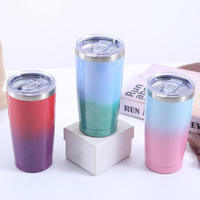 Gourde isotherme en acier inoxydable à double paroi, anti-fuite, isolation 6-12 heures, pour eau froide, idéale pour les affaires transfrontalières, cadeau