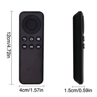 Télécommande CV98LM avec portée de 8 à 12 m pour Fire Stick et Fire TV Player Box