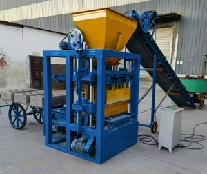 ईंट बनाने की मशीन कंक्रीट ब्लॉक मशीन 380v/220v/v विभिन्न ईंट मोल्ड यांत्रिक पैलेटिज़र ईंट मशीन - Product Image 4