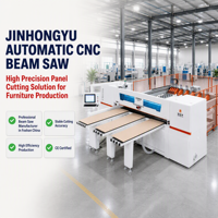 Sierra de Panel Horizontal CNC de 23kW, Máquina de Carpintería Electrónica de Alta Precisión con Motor de Marca Reconocida, Ecológica