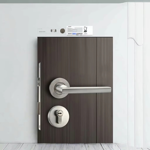 Ánh Sáng Sang Trọng Thiết Kế Hiện Đại Căn Hộ Đòn Bẩy Thép Không Gỉ Key Hoạt Động Cửa Xử Lý Khóa Bền Góc Bên Phải Cửa Nội Thất - Product Image 3