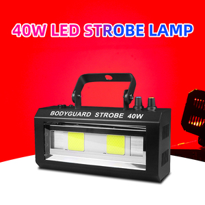 Shtx mới nhất Đầy đủ màu sắc + trắng LED Strobe ánh sáng âm thanh kích hoạt cho Câu lạc bộ disco <span class=keywords><strong>DJ</strong></span> Bar Đảng Đèn COB Strobe ánh sáng sân khấu DMX512 - Product Image 5