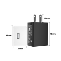 Chargeur Mural USB 5V 1A 2A (2000mA) avec Adaptateur Secteur pour les États-Unis – Certifié UL et FCC