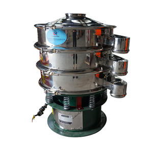 Moteur de tamis vibrant rotatif Dahan, séparation haute efficacité, acier inoxydable circulaire, 80-600 mailles, matériaux industriels, alimentaire - Product Image 4