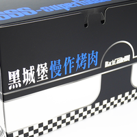 Boîtes en carton jetables personnalisables de couleur ivoire, de qualité alimentaire, avec pelliculage brillant, impression UV et gaufrage pour usage industriel