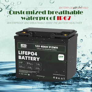 JREPOWER JszE-LF1525ME 12.8V 40Ah LiFePo4 반고체 배터리 팩 512Wh 6000 사이클 태양광 가로등 해양 에너지 - Product Image 2