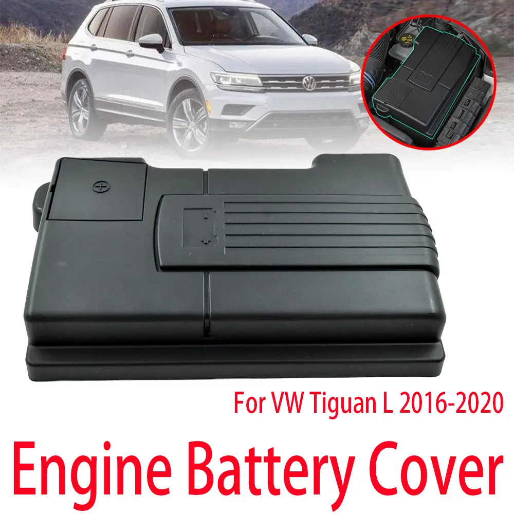 Крышка батарейного отсека двигателя с отрицательными электродами, водонепроницаемая Защитная крышка для VW Tiguan L 2016-2020, для Skoda Kodiaq Octavia 5E A7