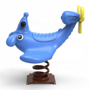 Caballo balancín <span class=keywords><strong>de</strong></span> primavera para niños, Animal, pez <span class=keywords><strong>Diablo</strong></span>, sacudir - Product Image 3