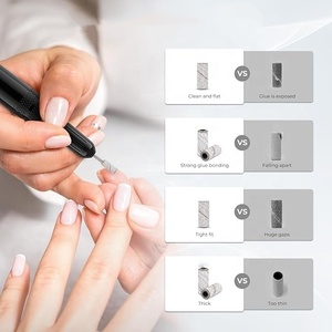 50 pièces petites bandes de ponçage <span class=keywords><strong>foret</strong></span> à ongles, bandes de ponçage fines pour perceuse à ongles avec 3.1mm - Product Image 6
