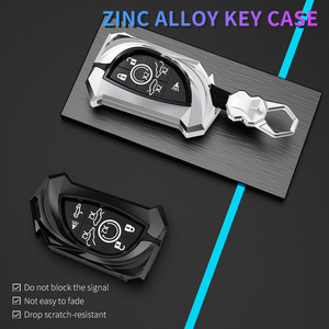 6 7 nút xe Fob chính Bìa trường hợp Keychain Phụ kiện cho Chevrolet <span class=keywords><strong>Corvette</strong></span> C8 2021 Coupe Cadillac - Product Image 2