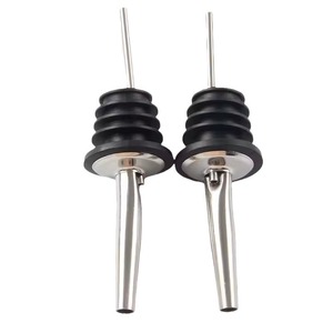Stainless Steel Wine Pourer Red Wine Stopper <b>Bottle</b> Cap <b>Cork</b> Dust-Proof Capped Spout Decanter Spout Manufacturer Supply KR-DJQ2 - Product Image 4