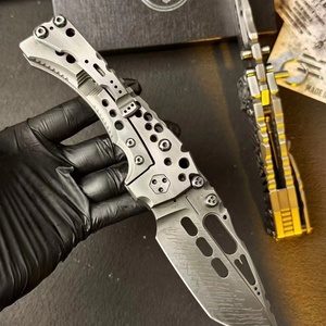 ปลอกมีดต่อสู้คุณภาพสูง ใบมีดสแตนเลส ด้ามจับสแตนเลส ความหนา 6.5 มม. รับประกัน 1 ปี สำหรับงาน DIY - Product Image 5