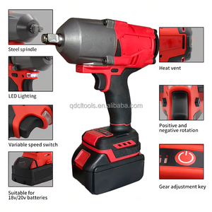 Extra Starker Lithium-Akku-Schlagschrauber, Schlagschrauber 1300 NM, Leistungsstarker Schrauber, Werkzeug für Kfz-Reparatur und Baustelle - Product Image 3