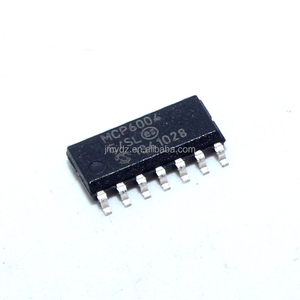 MCP6004 MCP6004T-E/SL SOIC-14 ชิปขยายสัญญาณกำลังต่ำ - Product Image 1