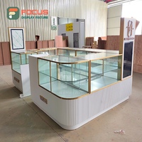 Vitrine de magasin en verre avec cadre métallique, porte coulissante verrouillable, armoire de présentation, rangement inférieur, équipement de vente au détail