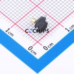 BTS0C0050LMG00 Tactile Switch SMD-4P,5.2x5.2mm Switch Round Button 1N Vertical Mount 5.2mm - Product Image 2
