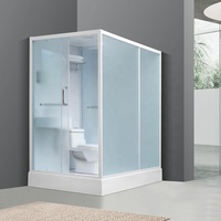 Pods de Salle de Bain Préfabriqués en Usine Tout-en-Un, Cabine de Douche Complète, Pod de Salle de Bain Intégré, Ensemble de Cabine de Douche