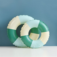 En gros, Bouée gonflable en PVC pour piscine, forme sirène, donut, requin, pour fêtes de plage et manèges de parcs d'attractions