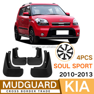 Set di 4 Paraspruzzi per Auto, Parafanghi Antispruzzo per <span class=keywords><strong>Kia</strong></span> <span class=keywords><strong>Soul</strong></span> Sport 2010-2013, Accessorio Auto - Product Image 2