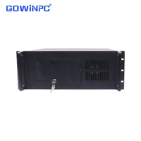 Ordinateur industriel Gowin 4U i7-13700K 24 threads DDR5 64 Go 2HDMI+VGA PCIE-16X MSATA CAN Bus Montage embarqué -20~60 ° C